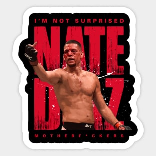 Nate Diaz Sticker